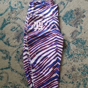NY giants leggings xl